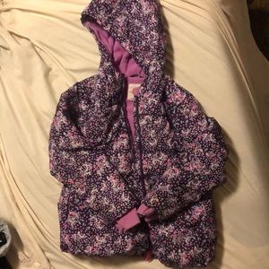 Little girls winter jacket